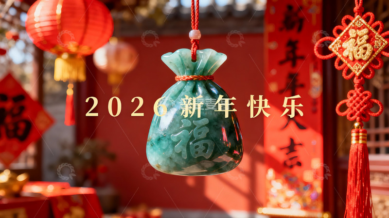 高清大图下载【趣麦麦图】新春佳节装饰挂件