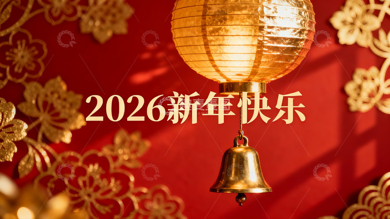 高清大图下载【趣麦麦图】新年灯笼挂饰迎新春