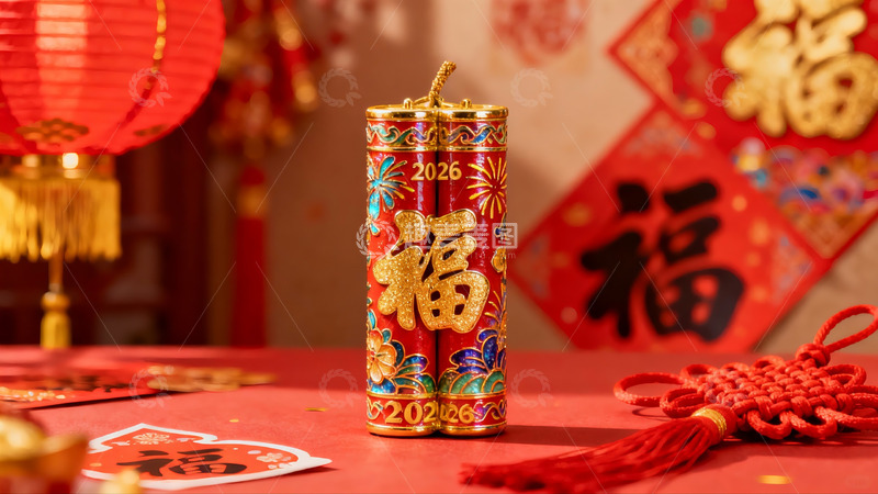 高清大图下载【趣麦麦图】春节装饰品展示