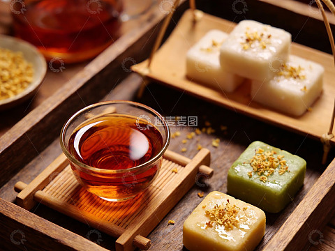 中式茶点摆盘精致诱人