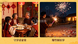 家庭团聚庆新年