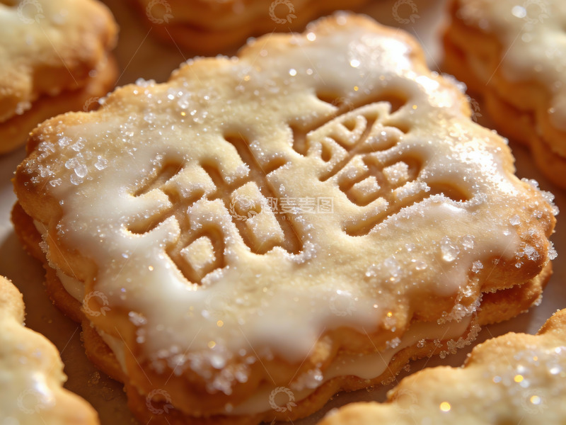 高清大图下载【趣麦麦图】甜品饼干特写