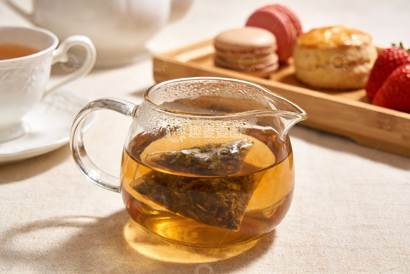 高清大图下载【趣麦麦图】茶壶与甜点的静物拍摄