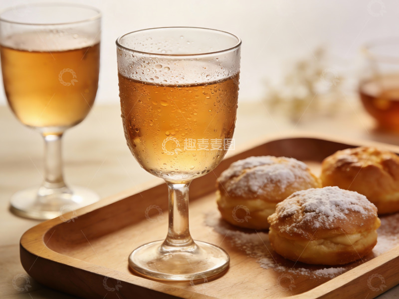 高清大图下载【趣麦麦图】饮品与甜点的诱人组合