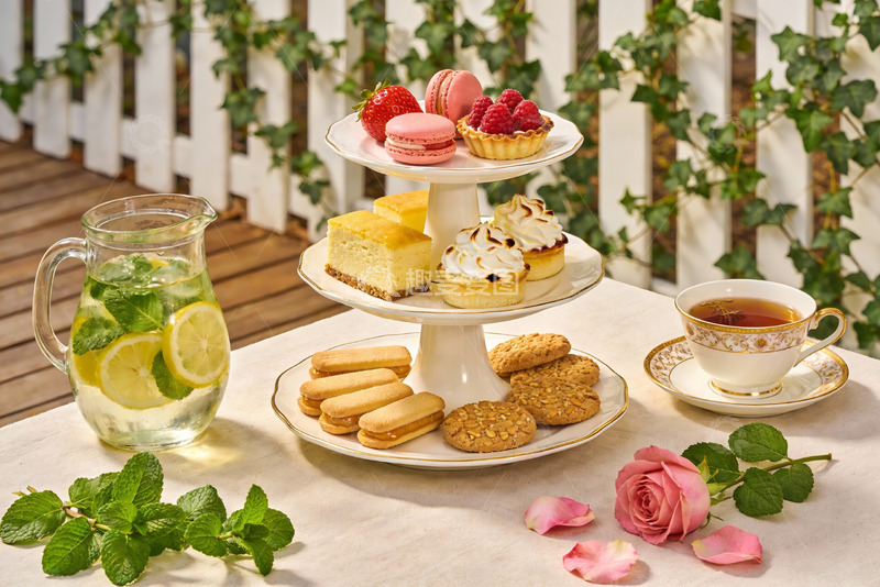 高清大图下载【趣麦麦图】精致下午茶摆盘