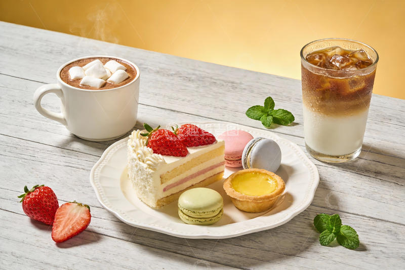 高清大图下载【趣麦麦图】甜品与饮品的精致摆盘