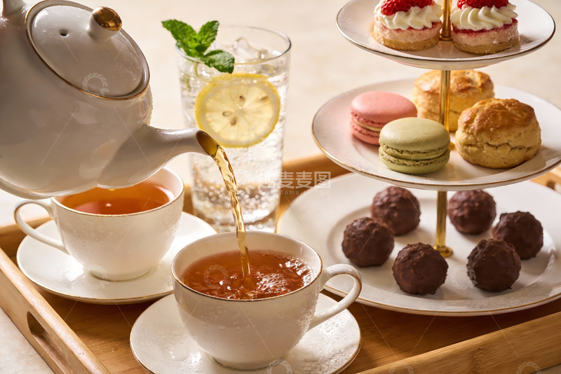 高清大图下载【趣麦麦图】英式下午茶茶点摆盘