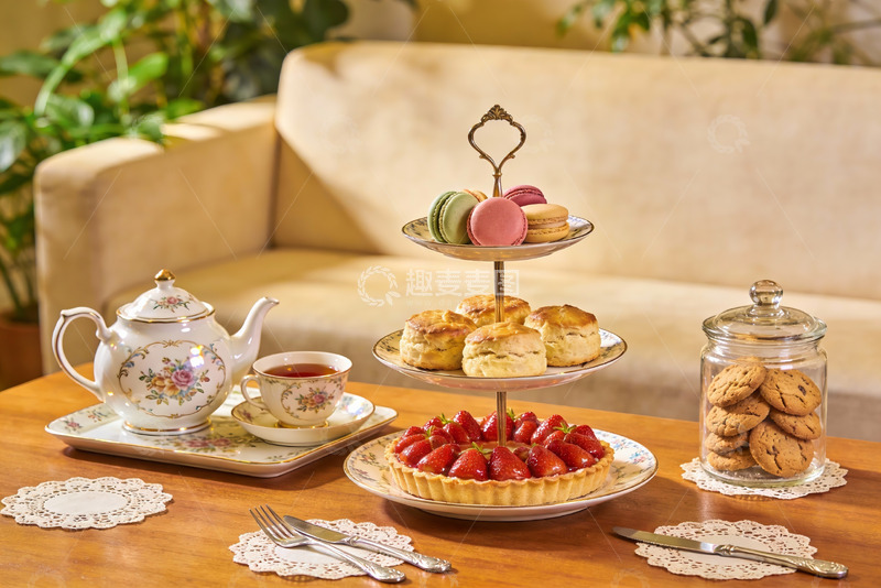 高清大图下载【趣麦麦图】精致下午茶摆盘
