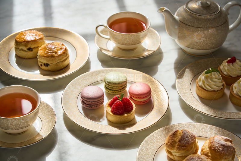 高清大图下载【趣麦麦图】精致下午茶摆盘展示