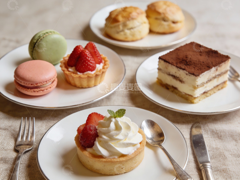 高清大图下载【趣麦麦图】精致甜点摆盘美食摄影