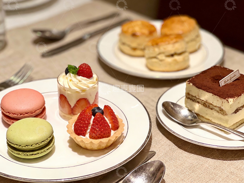 高清大图下载【趣麦麦图】精致甜品摆盘美食诱人