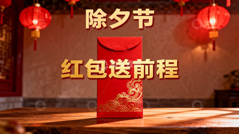 高清大图下载【趣麦麦图】除夕红包寓意吉祥