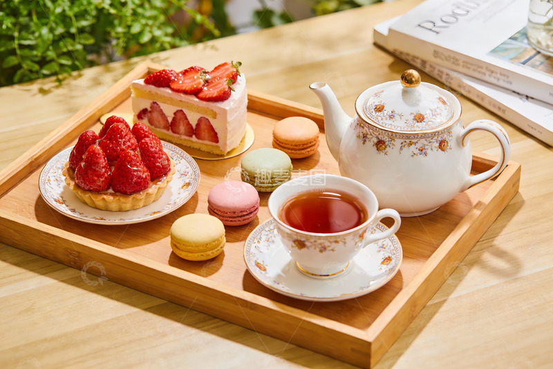 高清大图下载【趣麦麦图】精致下午茶摆盘