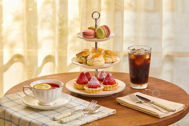 高清大图下载【趣麦麦图】精致下午茶摆盘