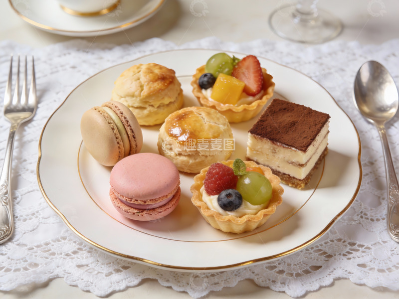 高清大图下载【趣麦麦图】精致甜点摆盘美食摄影