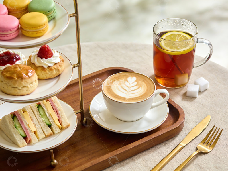 高清大图下载【趣麦麦图】精致下午茶摆盘