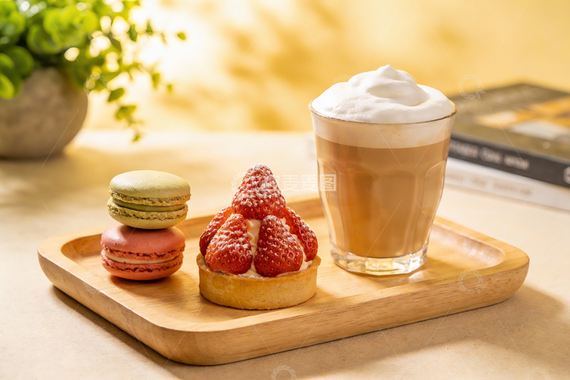 高清大图下载【趣麦麦图】甜点饮品摆盘精美诱人