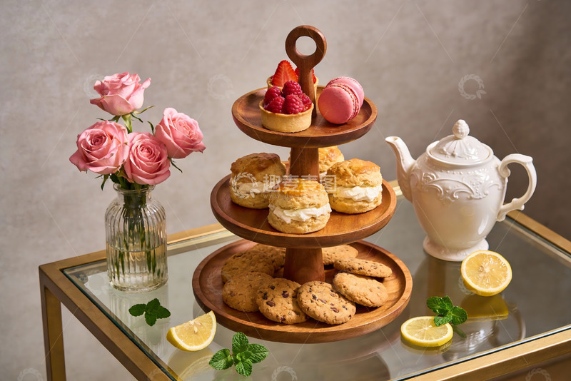 高清大图下载【趣麦麦图】精致下午茶摆盘