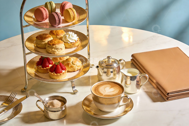 高清大图下载【趣麦麦图】精致下午茶摆盘