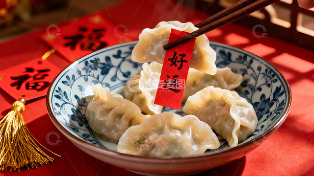 春节饺子寓意好运