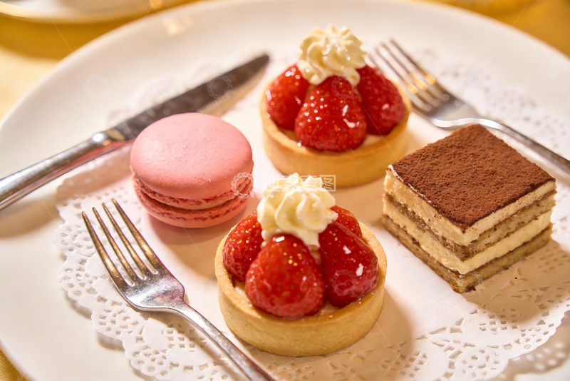 高清大图下载【趣麦麦图】精致甜点拼盘