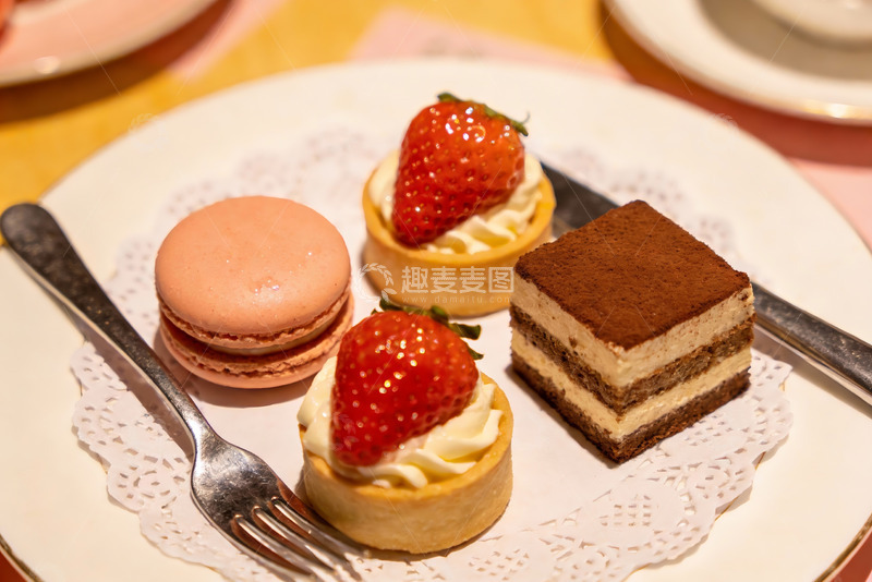 高清大图下载【趣麦麦图】精致甜点拼盘