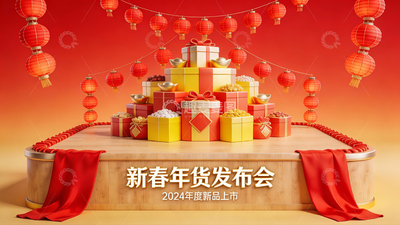 高清大图下载【趣麦麦图】新春年货发布会现场展示