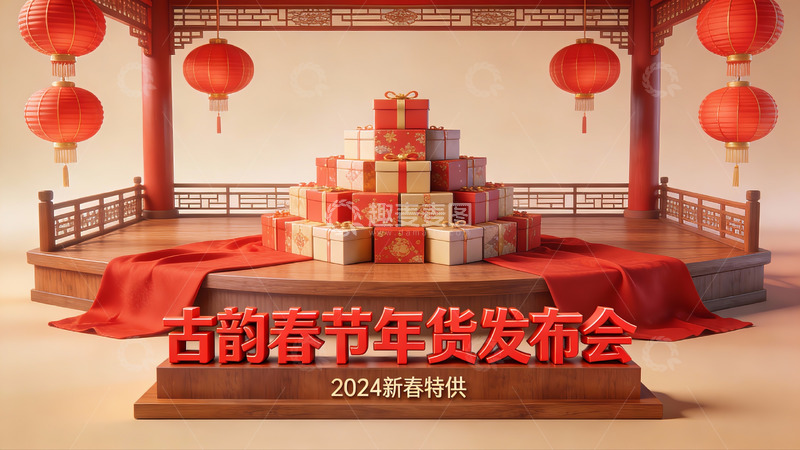 高清大图下载【趣麦麦图】2024新春年货发布会