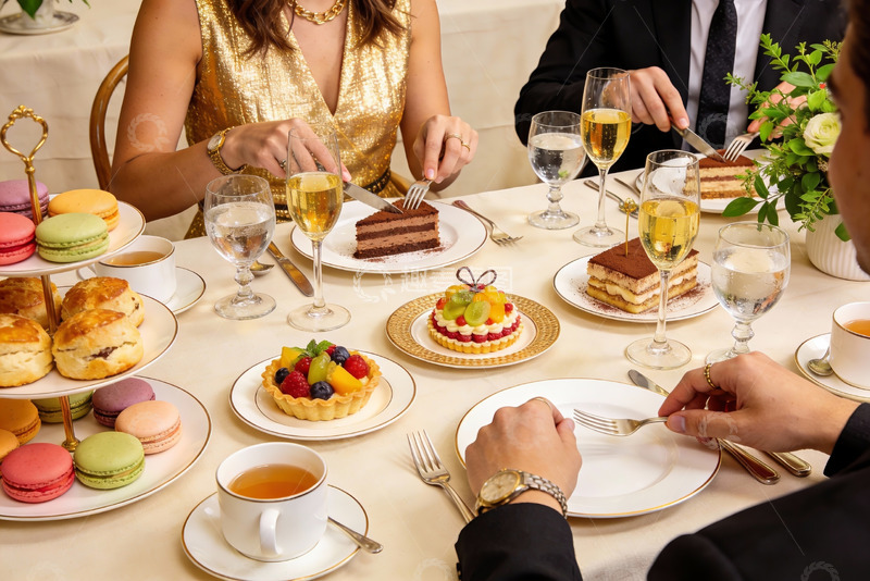 高清大图下载【趣麦麦图】奢华下午茶聚会