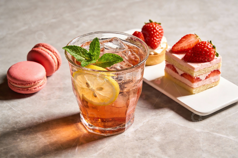 高清大图下载【趣麦麦图】饮品甜点精美摆盘