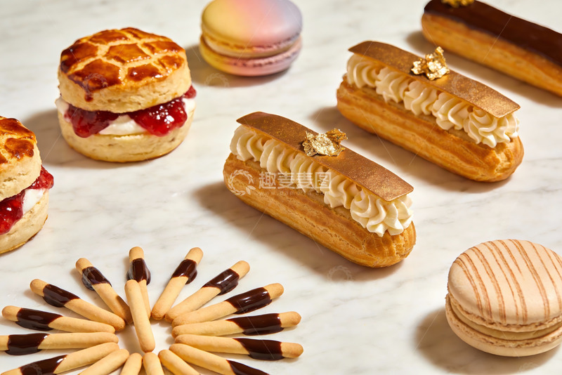 高清大图下载【趣麦麦图】精致甜点摆盘展示