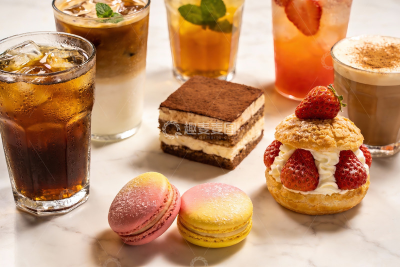 高清大图下载【趣麦麦图】甜品饮品精美摆盘