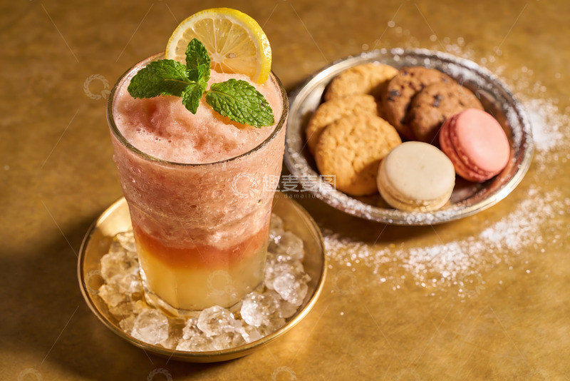 高清大图下载【趣麦麦图】饮品与甜点精美摆盘