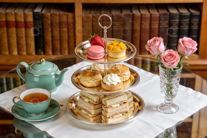 高清大图下载【趣麦麦图】英式下午茶精致摆盘