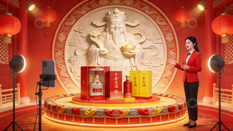 高清大图下载【趣麦麦图】传统节日主题产品展示