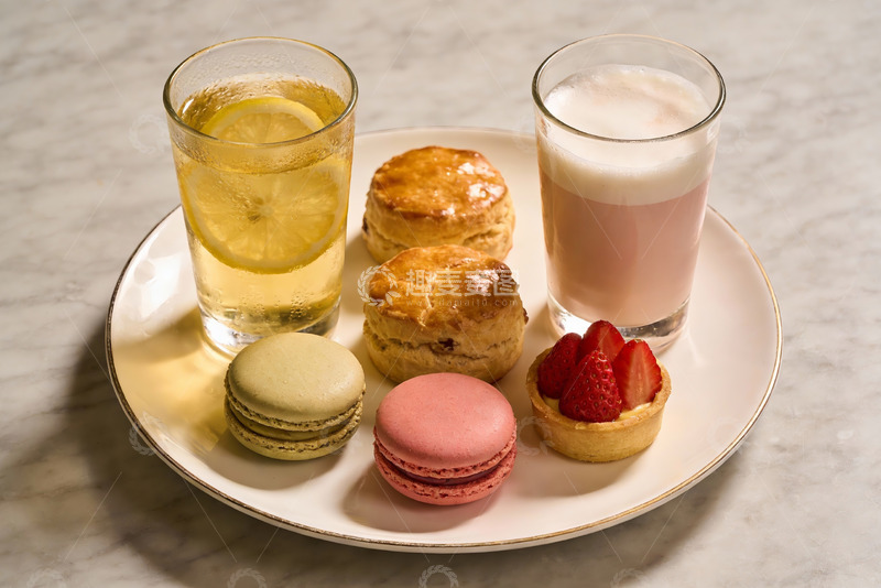 高清大图下载【趣麦麦图】精致下午茶甜点与饮品