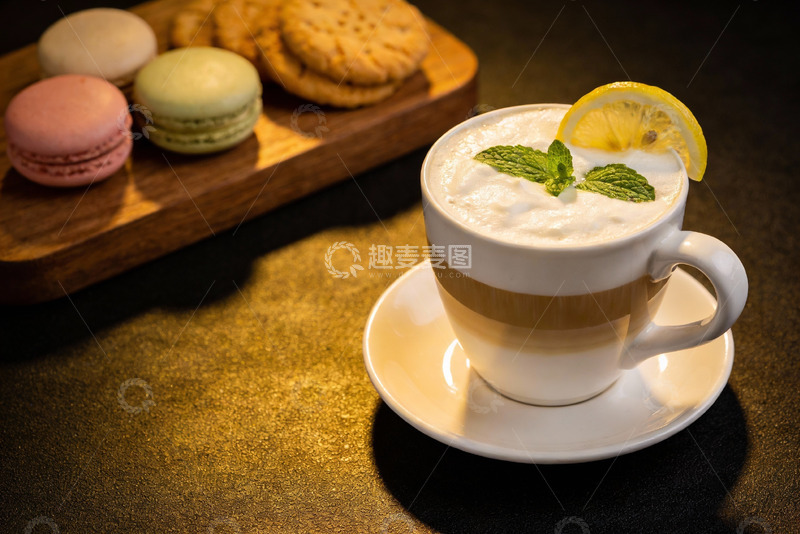 高清大图下载【趣麦麦图】咖啡甜点摆盘精美诱人