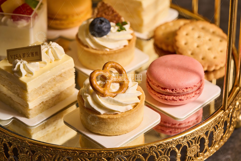 高清大图下载【趣麦麦图】精致甜点摆盘展示