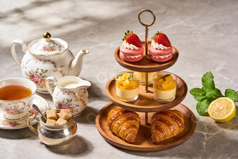 高清大图下载【趣麦麦图】精致下午茶摆盘