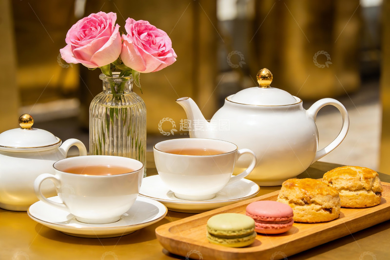高清大图下载【趣麦麦图】优雅下午茶时光