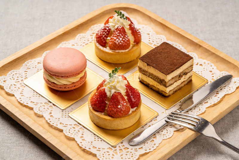 高清大图下载【趣麦麦图】精致甜点摆盘美食诱人
