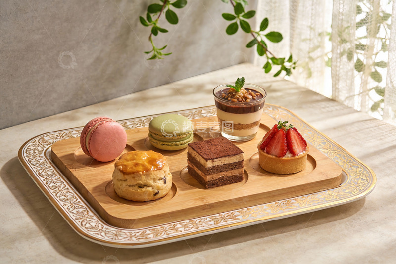 高清大图下载【趣麦麦图】精致甜点摆盘