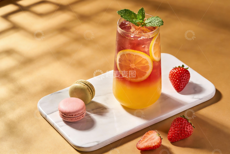 高清大图下载【趣麦麦图】夏日饮品与甜点