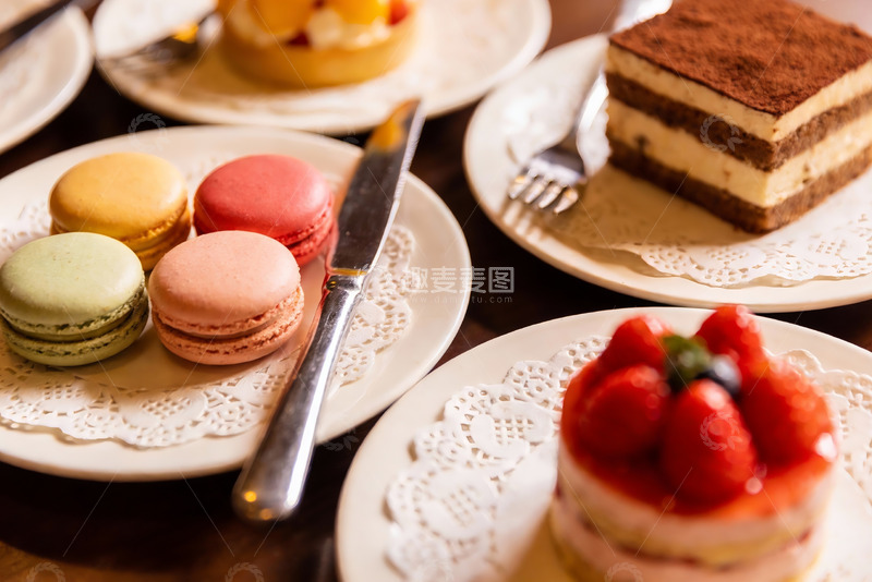 高清大图下载【趣麦麦图】精致甜品摆盘诱人美味