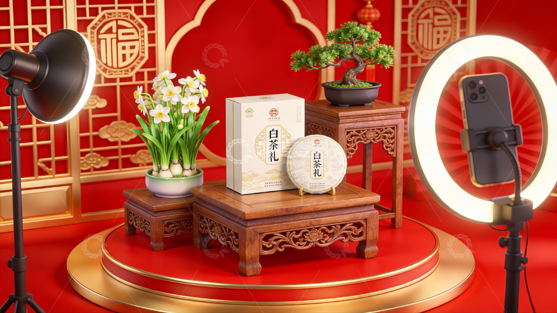 高清大图下载【趣麦麦图】茶礼展示拍摄场景