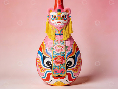 色彩斑斓的戏曲脸谱乐器