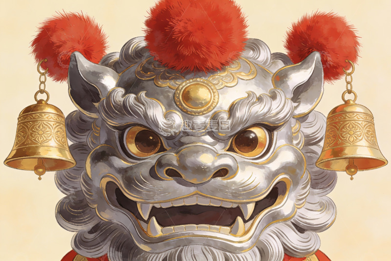 高清大图下载【趣麦麦图】中国传统石狮子装饰艺术