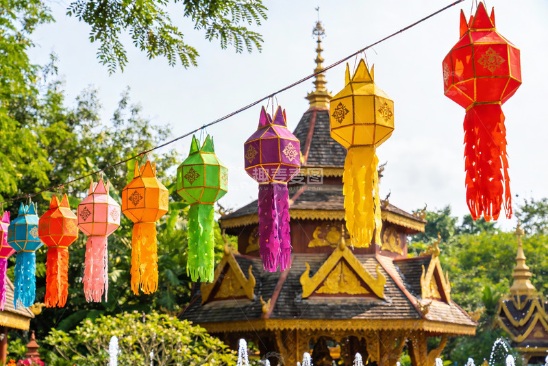 高清大图下载【趣麦麦图】异域风情灯笼挂饰