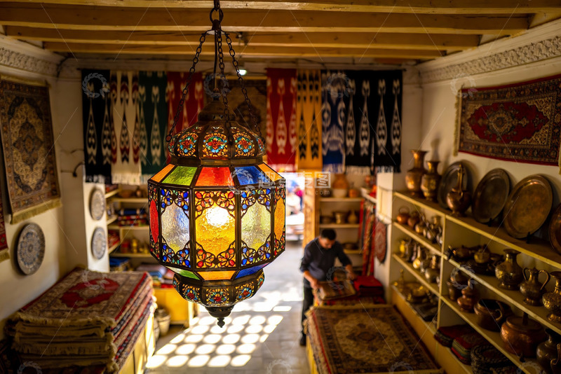 高清大图下载【趣麦麦图】异域风情店铺内部景象