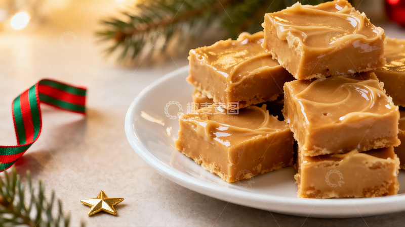 高清大图下载【趣麦麦图】节日甜点摆盘诱人